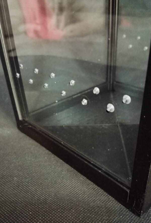 Terrarium PLEXI 5,6l (15*15*25) Black - obrazek 5