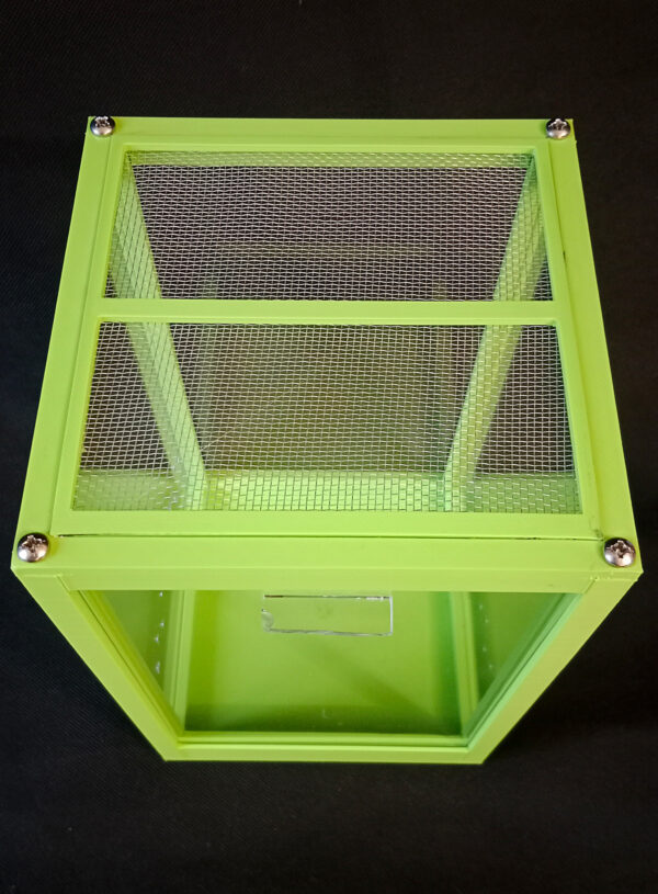 Terrarium PLEXI 5,6l (15*15*25) Green (light) - obrazek 4