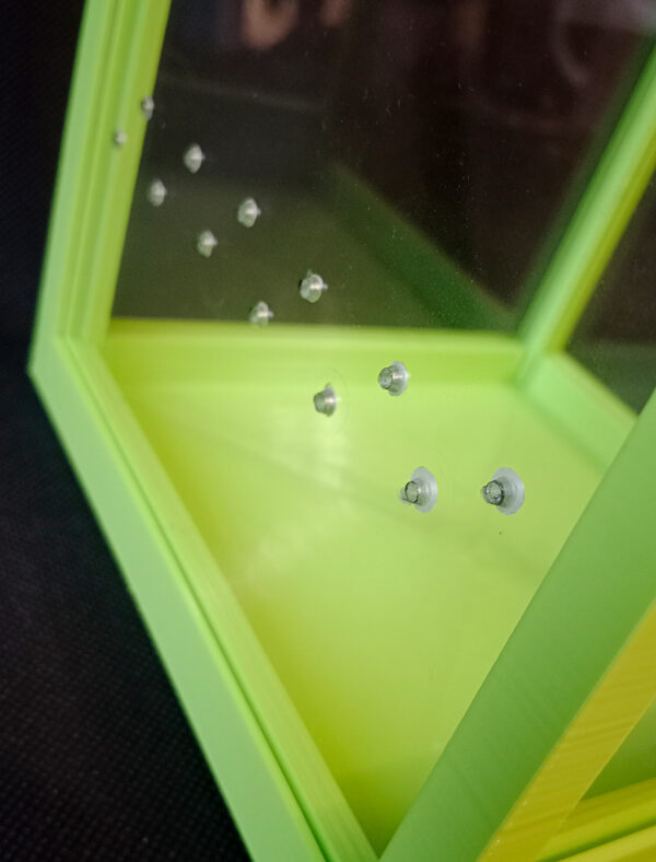 Terrarium PLEXI 5,6l (15*15*25) Green (light) - obrazek 5